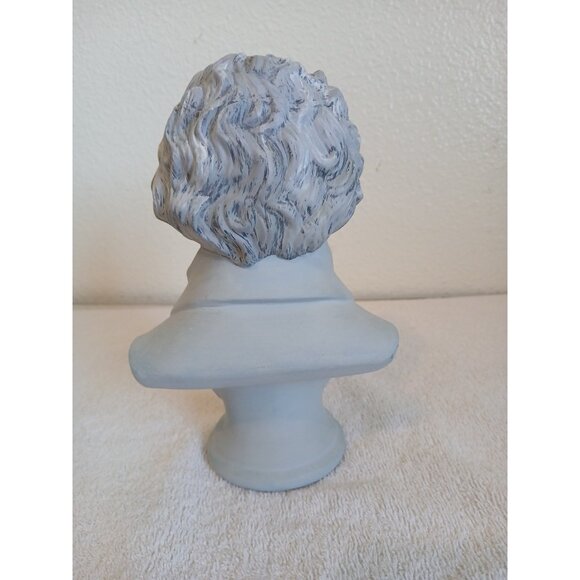 Vintage Beethoven Bust Statue Ceramic Composer Figurine Arnels Classical Decor - Picture 3 of 8